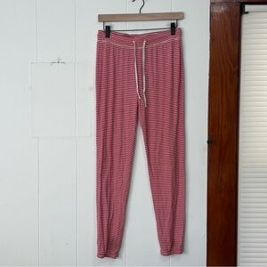 J. Crew‎ Whisper Jersey Red and White Striped Pajama Pants Size XXS